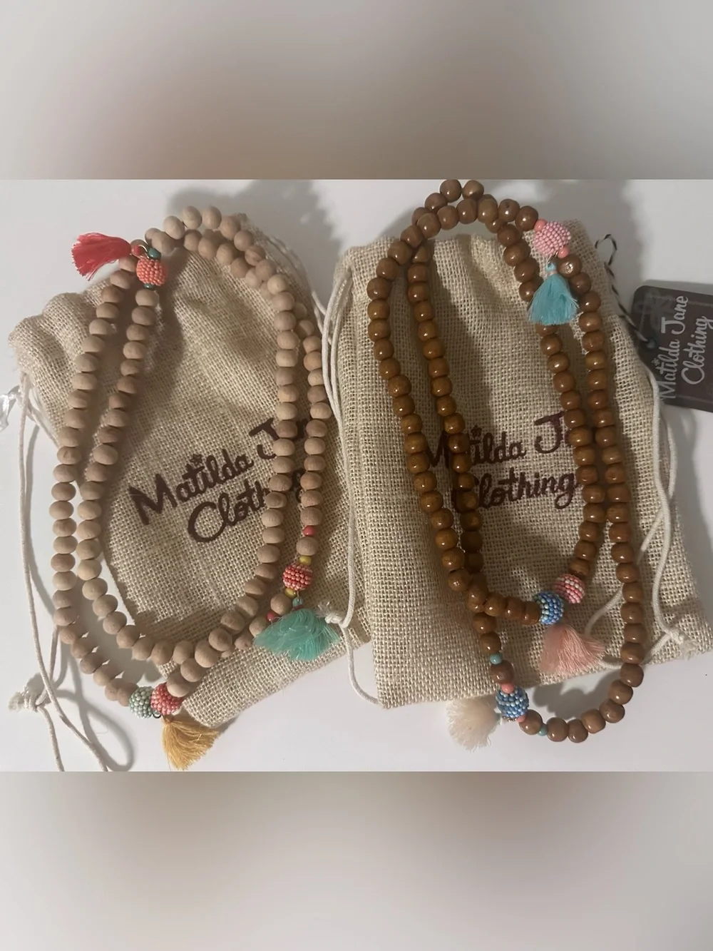 Matilda Jane Dream Chaser Wooden Beaded Necklace - TK exclusive